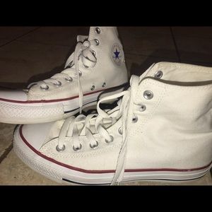 White high top converse